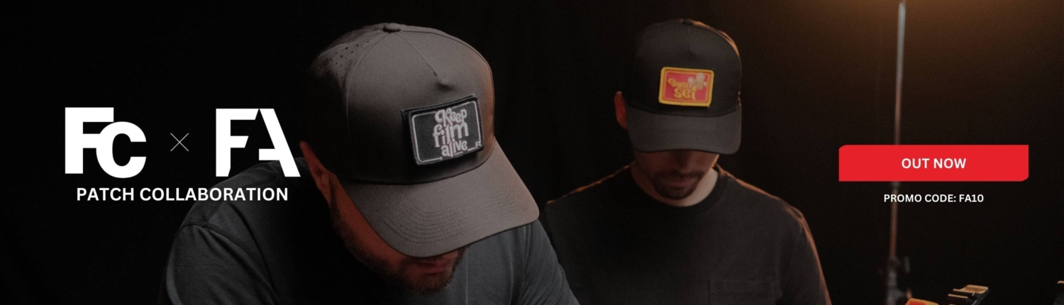 Film Clothing x Filmmakers Academy Patch Collab Store Graphic