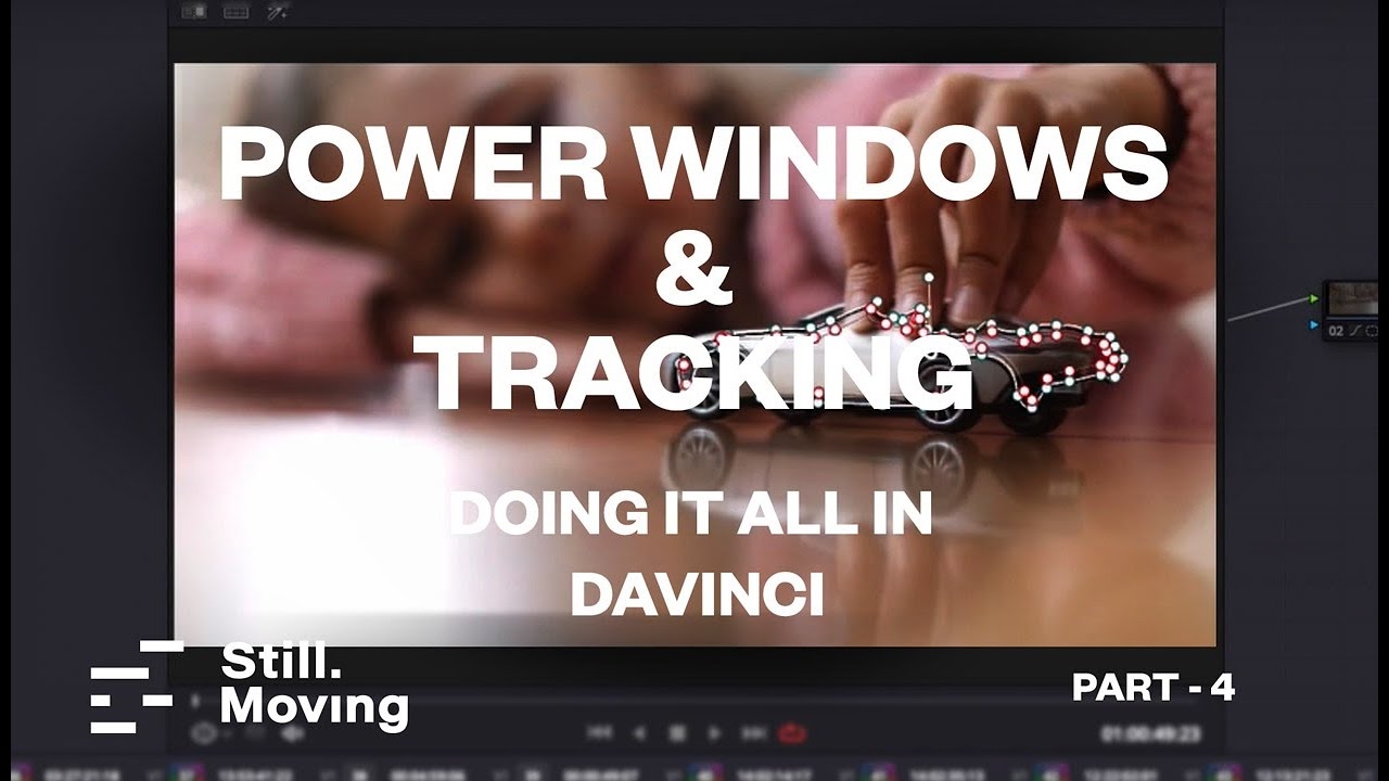 Power windows & Tracking in Davinci Part 4 - Filmmakers Academy
