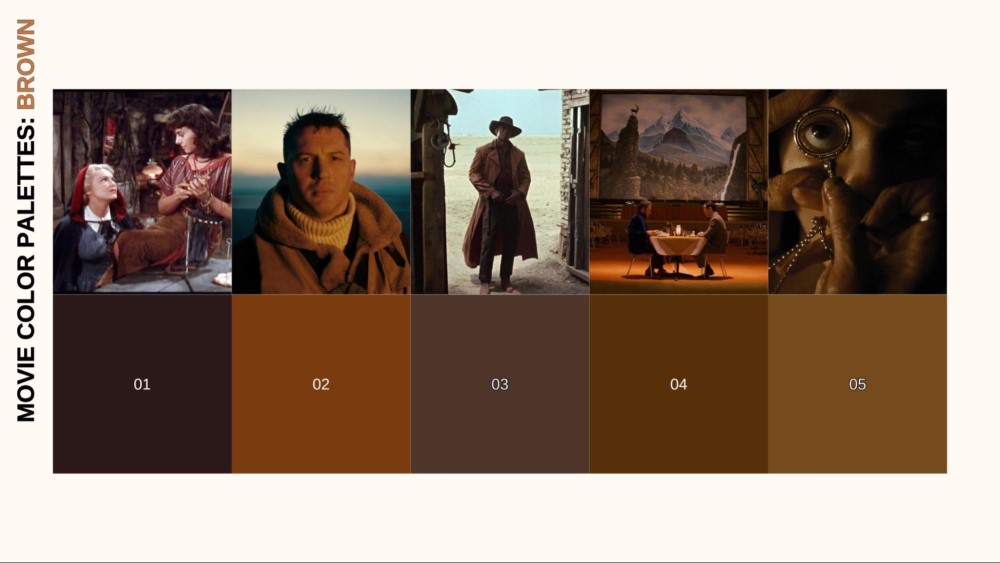 Brown Movie Color Palettes - Thumbnail