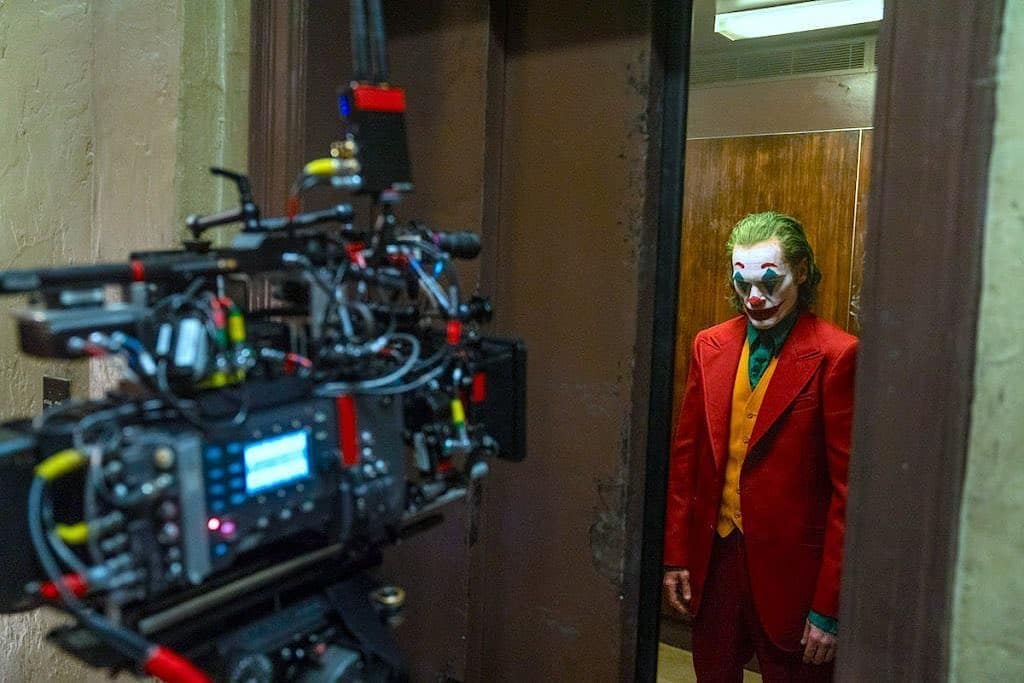 BTS Joker Joaquin Phoenix Joker Cinematography