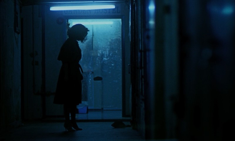 The use of the color cyan in "Chunking Express"