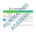 Filmmakers Academy Cinematography Template