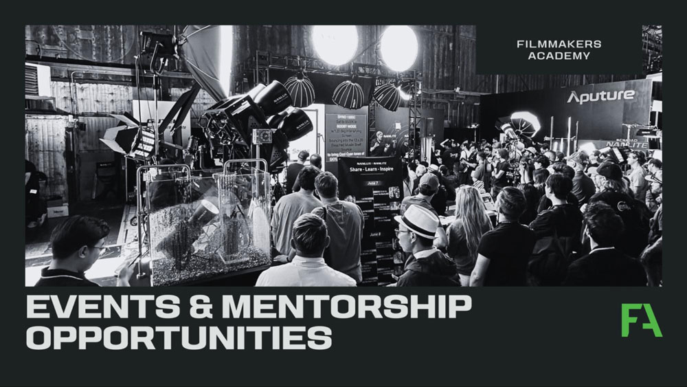 Filmmakers Academy Events & Mentorship Opportunities - Thumbnail