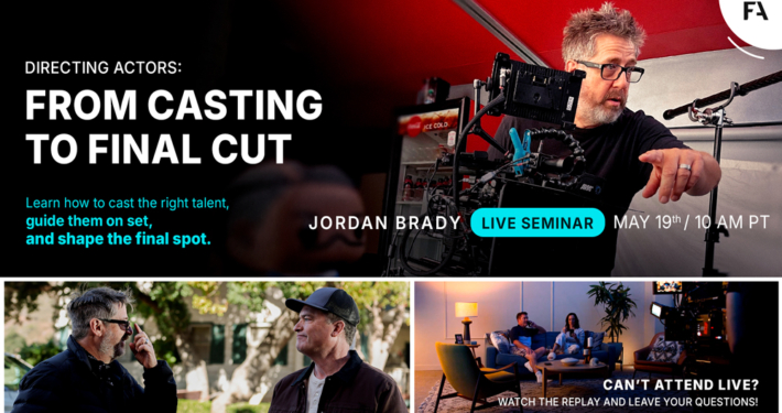 Directing Actors: Live Seminar with Jordan Brady (Casting to Final Cut) - Thumbnail