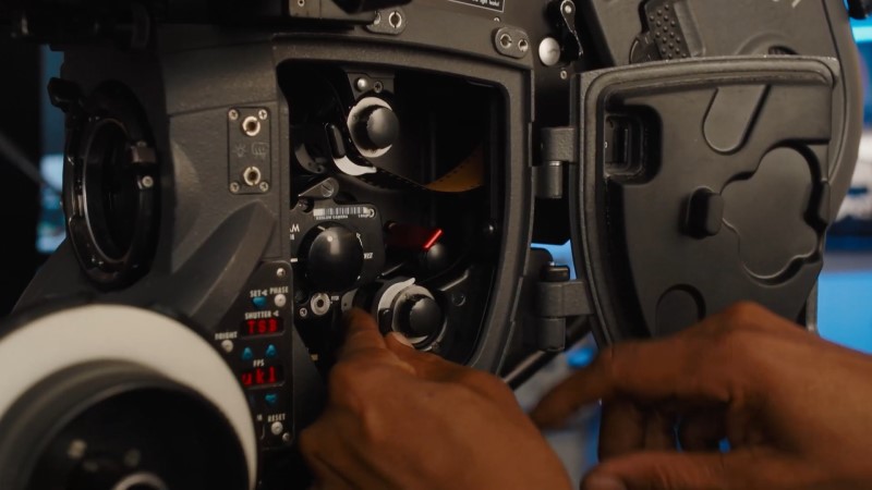 film camera with shortends and recans