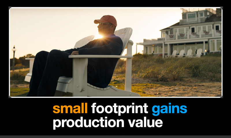 Small footprint gains production value on The Perfect Couple series
