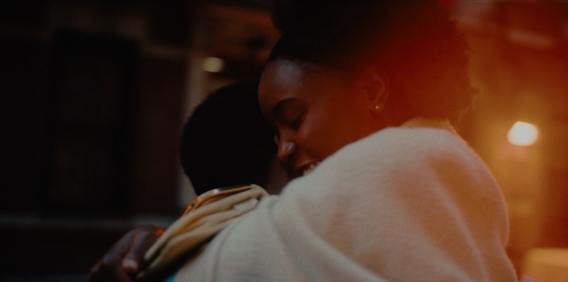 Characters embracing in If Beale Street Could Talk (2018) | Annapurna Pictures