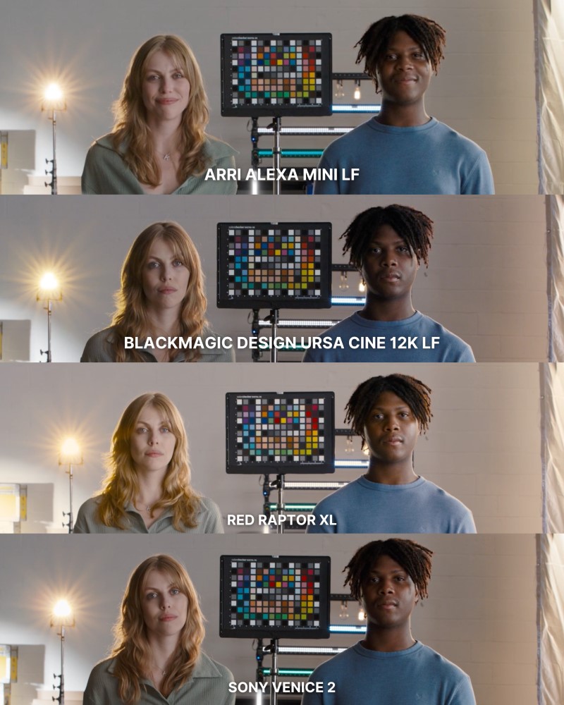 Indoor Camera Test - Arri vs Ursa Cine vs Sony vs RED