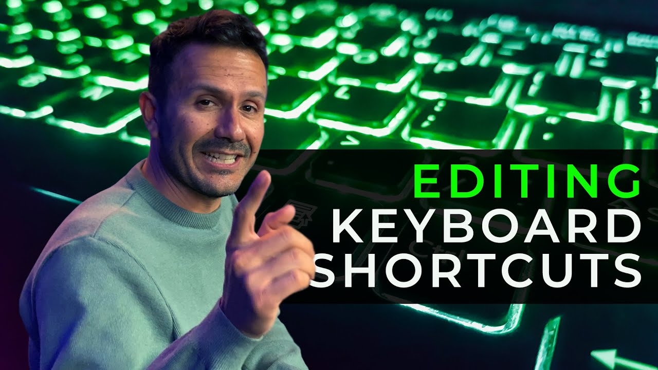 Editing keyboard shortcuts with Joaquin Elizondo