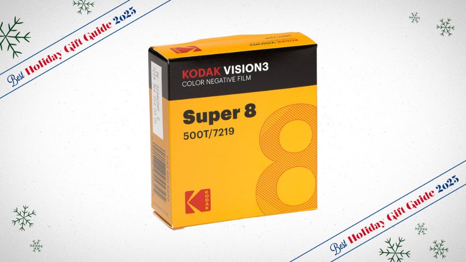 Kodak VISION3 500T Color Negative Film #7219 (Super 8, 50' Roll)