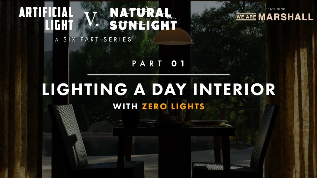 Lighting a Day Interior Film Scene (No Lights) - Thumbnail