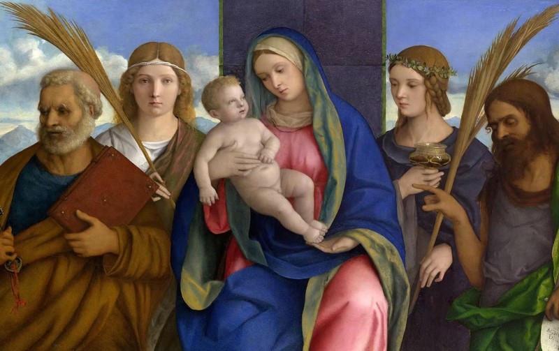 Madonna and Child with Saints by Giovanni Bellini | c. 1459