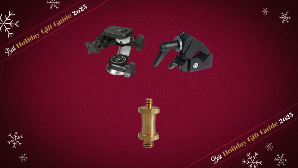 Manfrotto Super Clamp with 056 3-D Junior Head