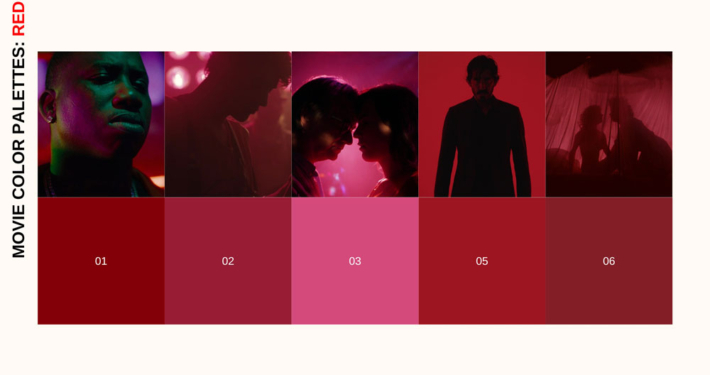 Movie Color Palette: RED - Thumbnail