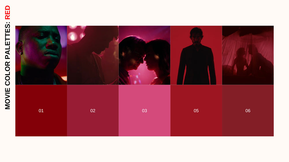 Movie Color Palette: RED - Thumbnail