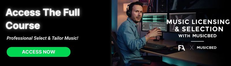 Music Licensing & Selection - CTA Banner