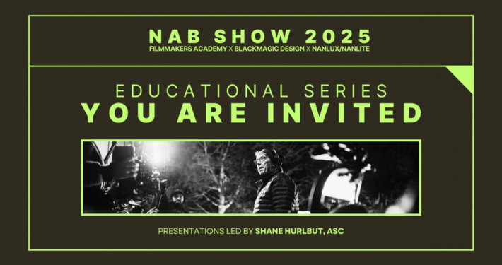 NAB 2025: Join Shane Hurlbut, ASC for Live Lighting & Camera Demos - Thumbnail