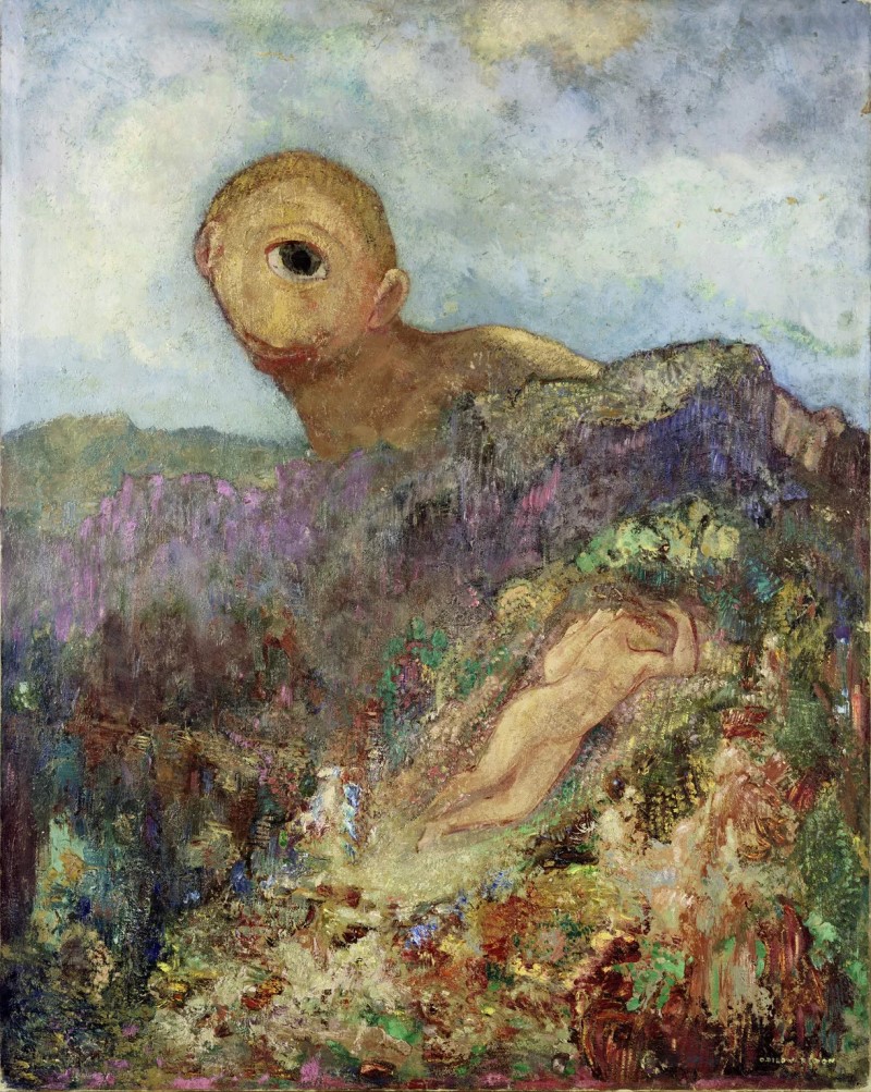 Le Cyclope by Odilon Redon | 1914