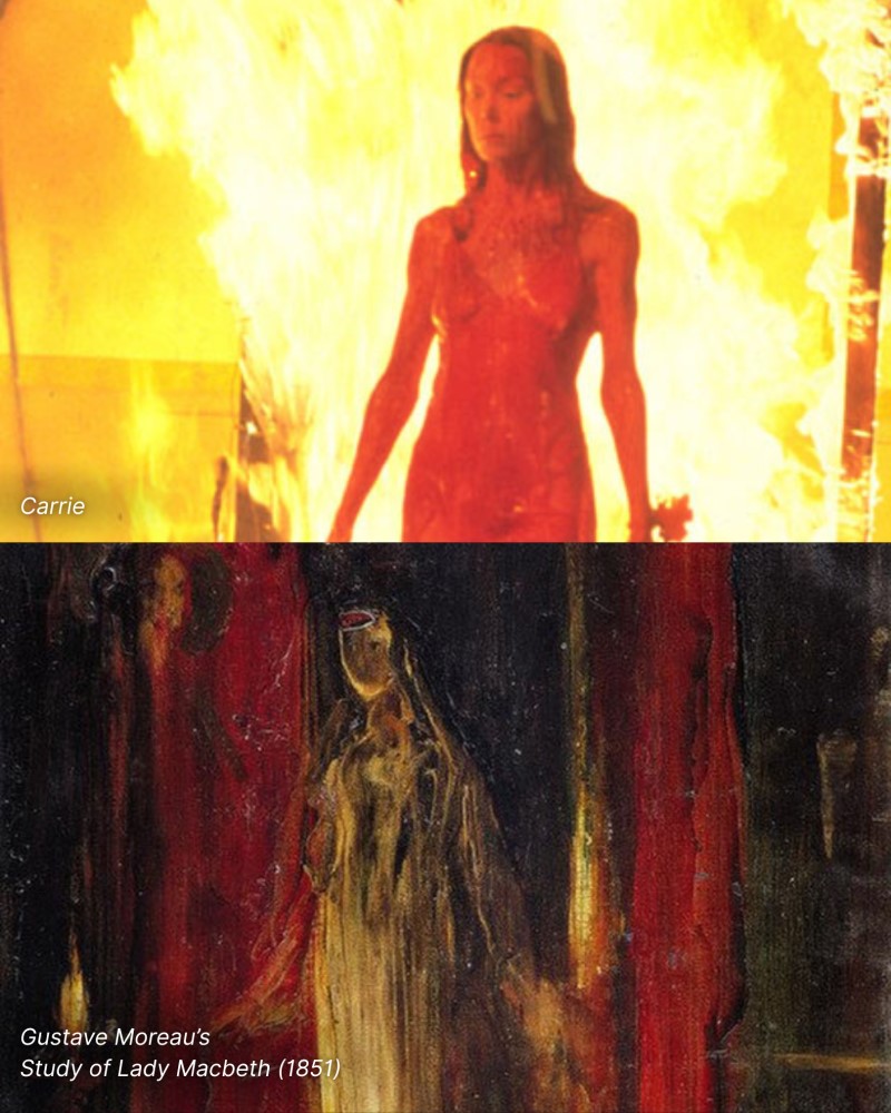Carrie + Gustave Moreau’s Study of Lady Macbeth