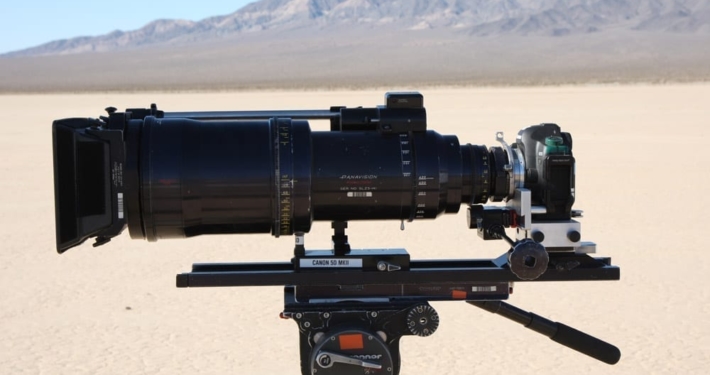 Panavision Primo Primes in desert