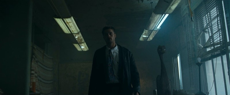 The use of the color cyan in Se7en film