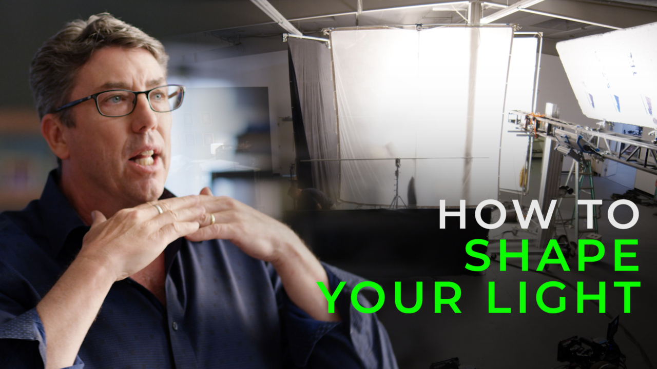 How To Shape Your Light - Shane Hurlbut Filmmakers Academy lesson