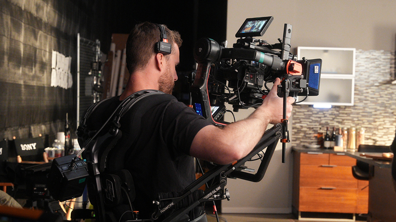 Gimbal Op Jason Robbins at Sony BURANO demo