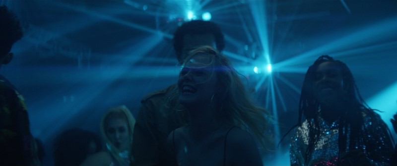 The use of the color cyan in "Teen Spirit" film