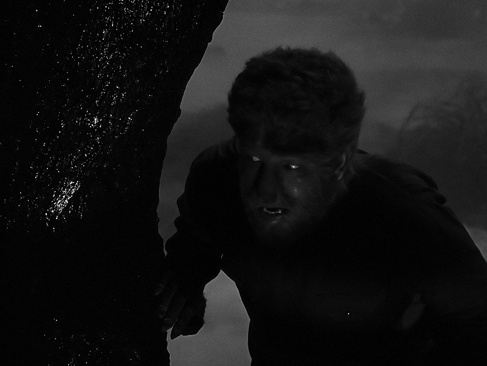 Cinematic moonlight in The Wolf Man film 1945