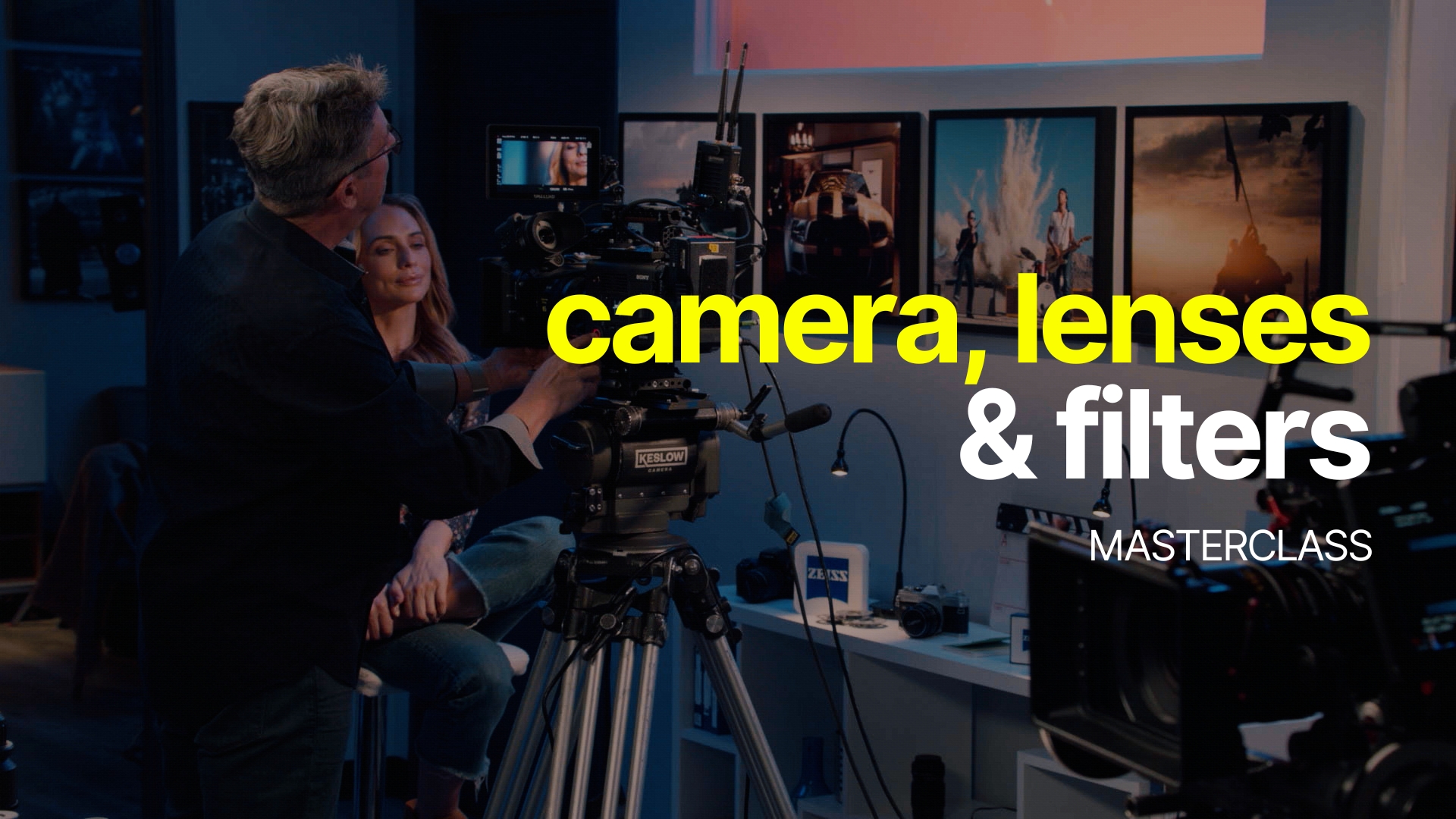 Camera Lens & Filters Masterclass by Shane Hurlbut ASC & Derek Edwards