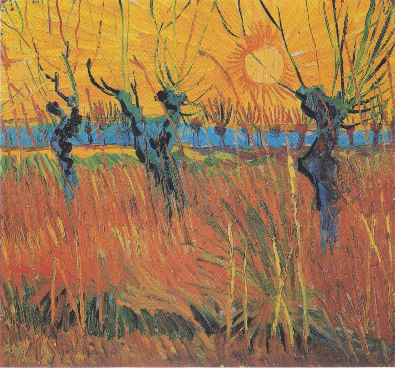 Vincent van Gogh ‘Willows at Sunset’ | Kröller-Müller Museum